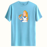 Alice Tasarımlı Regular T-Shirt