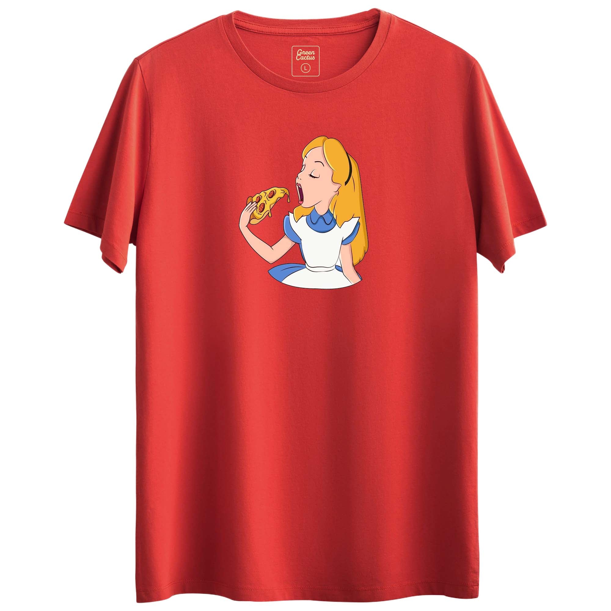 Alice Tasarımlı Regular T-Shirt