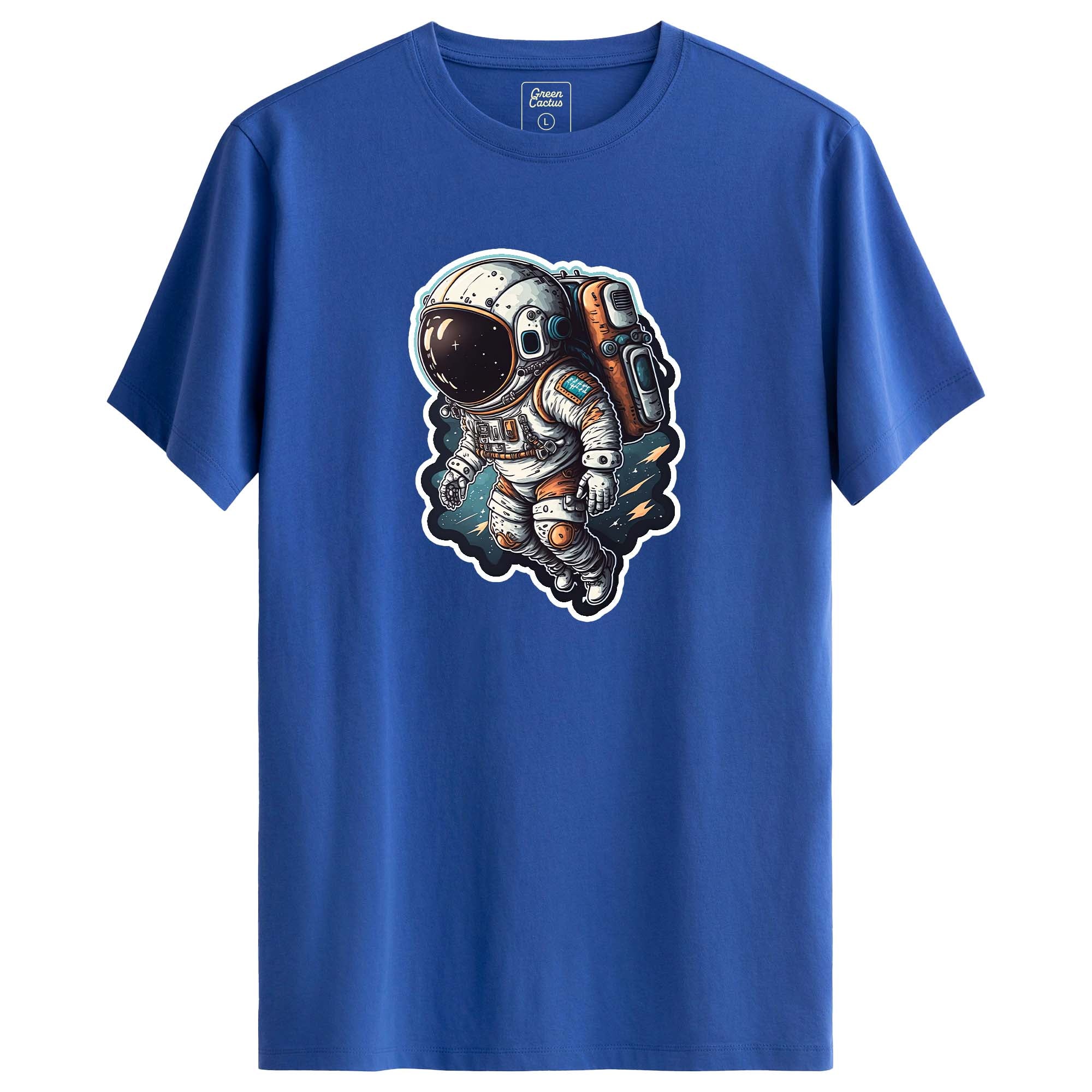 Astronot Tasarımlı Regular T-Shirt