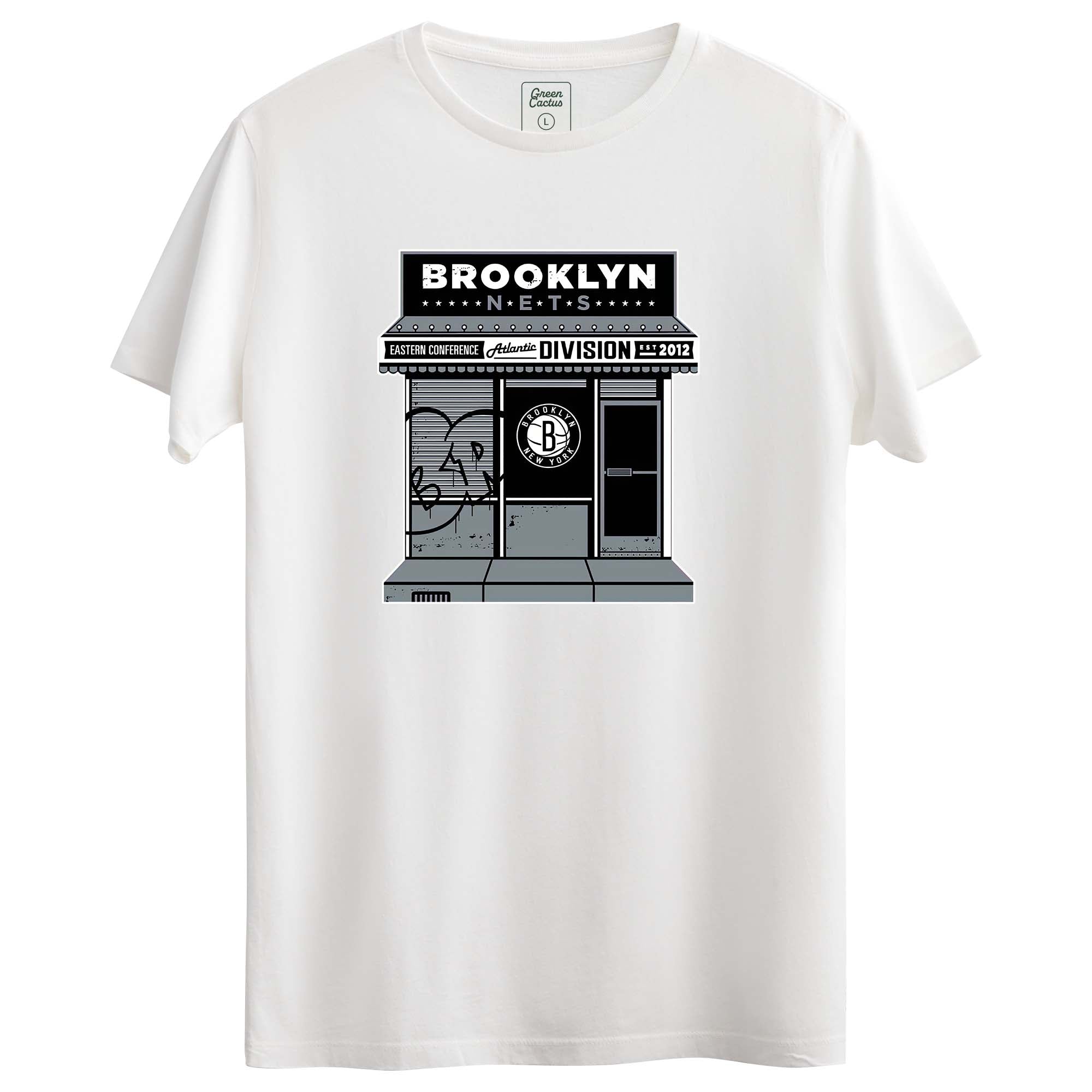 Broklyn Tasarımlı Regular T-Shirt