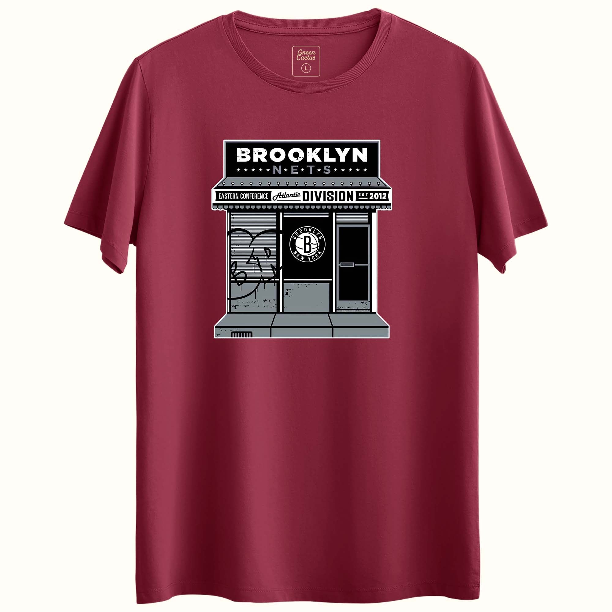 Broklyn Tasarımlı Regular T-Shirt