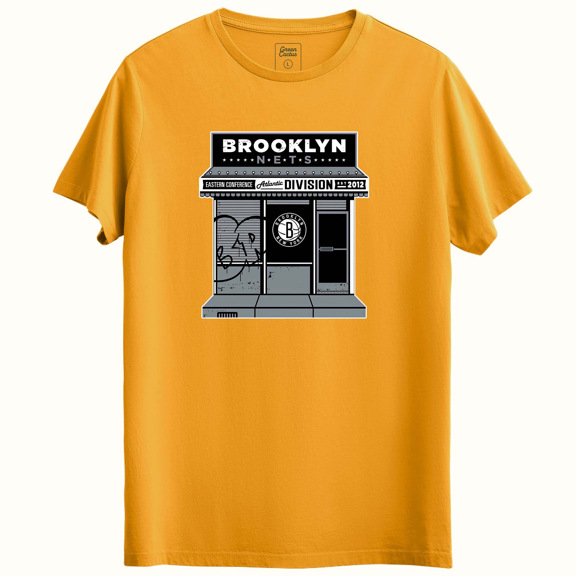 Broklyn Tasarımlı Regular T-Shirt