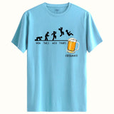 Enjoy Friday Bira Tasarımlı Regular T-Shirt