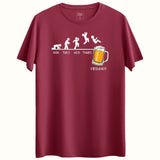 Enjoy Friday Bira Tasarımlı Regular T-Shirt