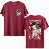 Mezuko Kamado Tasarımlı Regular T-Shirt