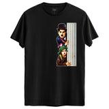 charlie chaplin Tasarımlı Regular T-Shirt