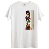 charlie chaplin Tasarımlı Regular T-Shirt