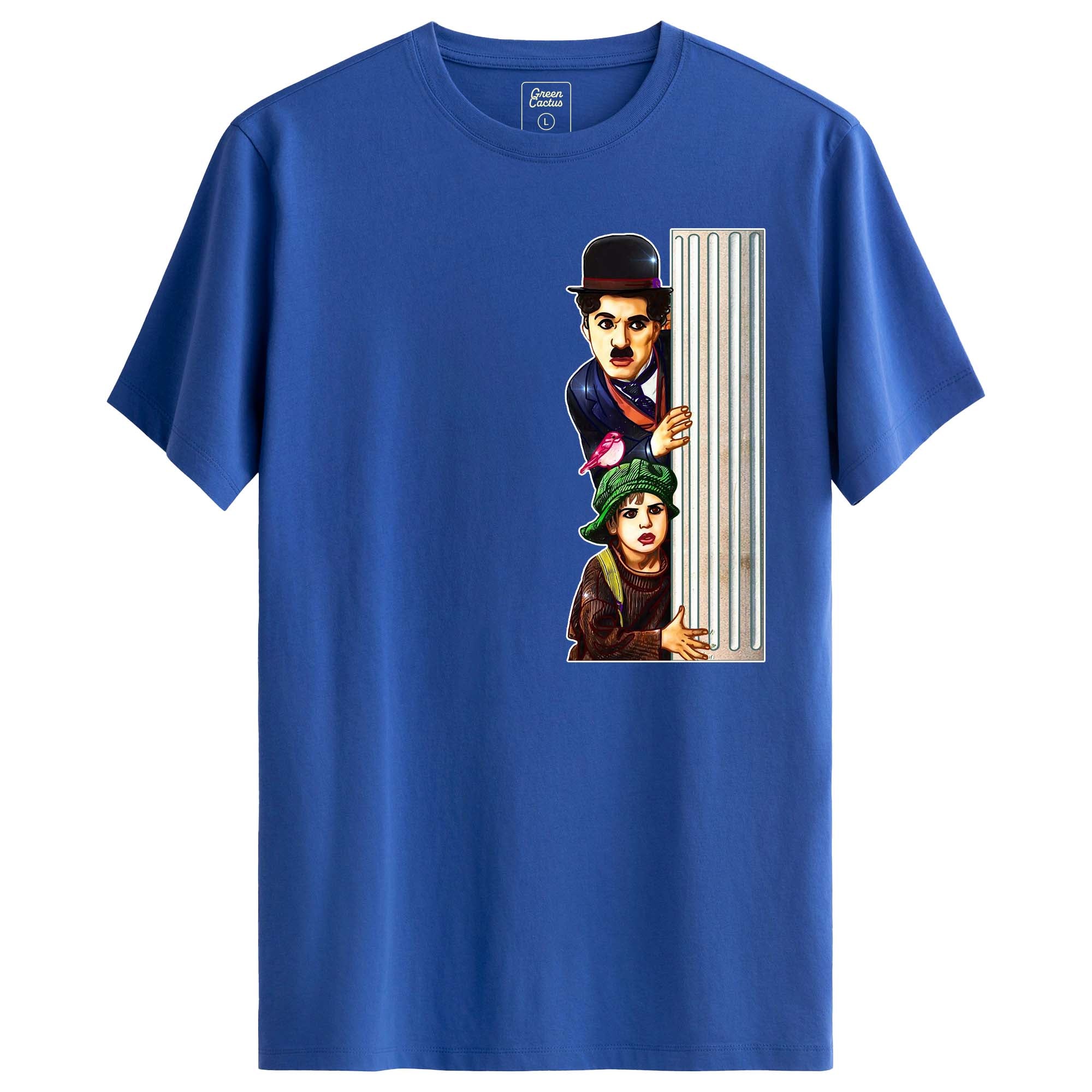 charlie chaplin Tasarımlı Regular T-Shirt