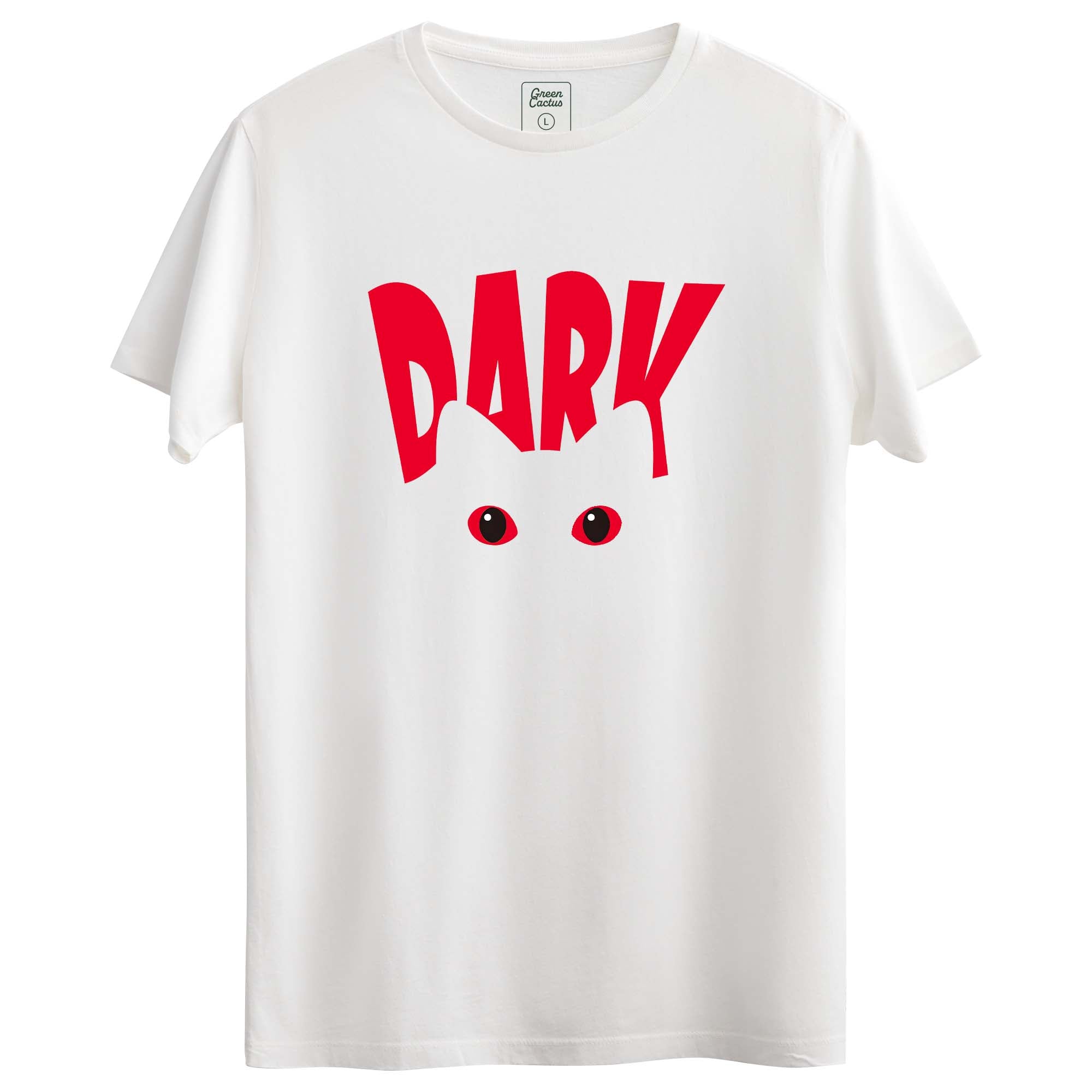 Dark Tasarımlı Regular T-Shirt