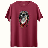 Dog Tasarımlı Regular T-Shirt