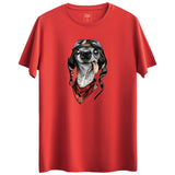 Dog Tasarımlı Regular T-Shirt