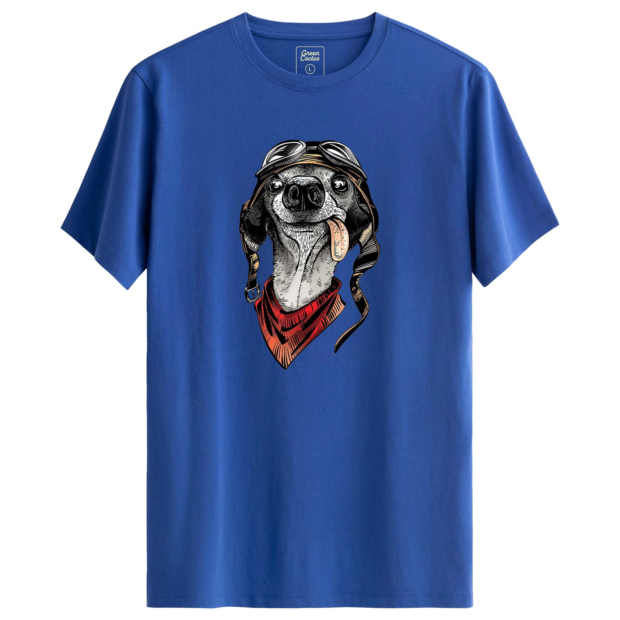 Dog Tasarımlı Regular T-Shirt