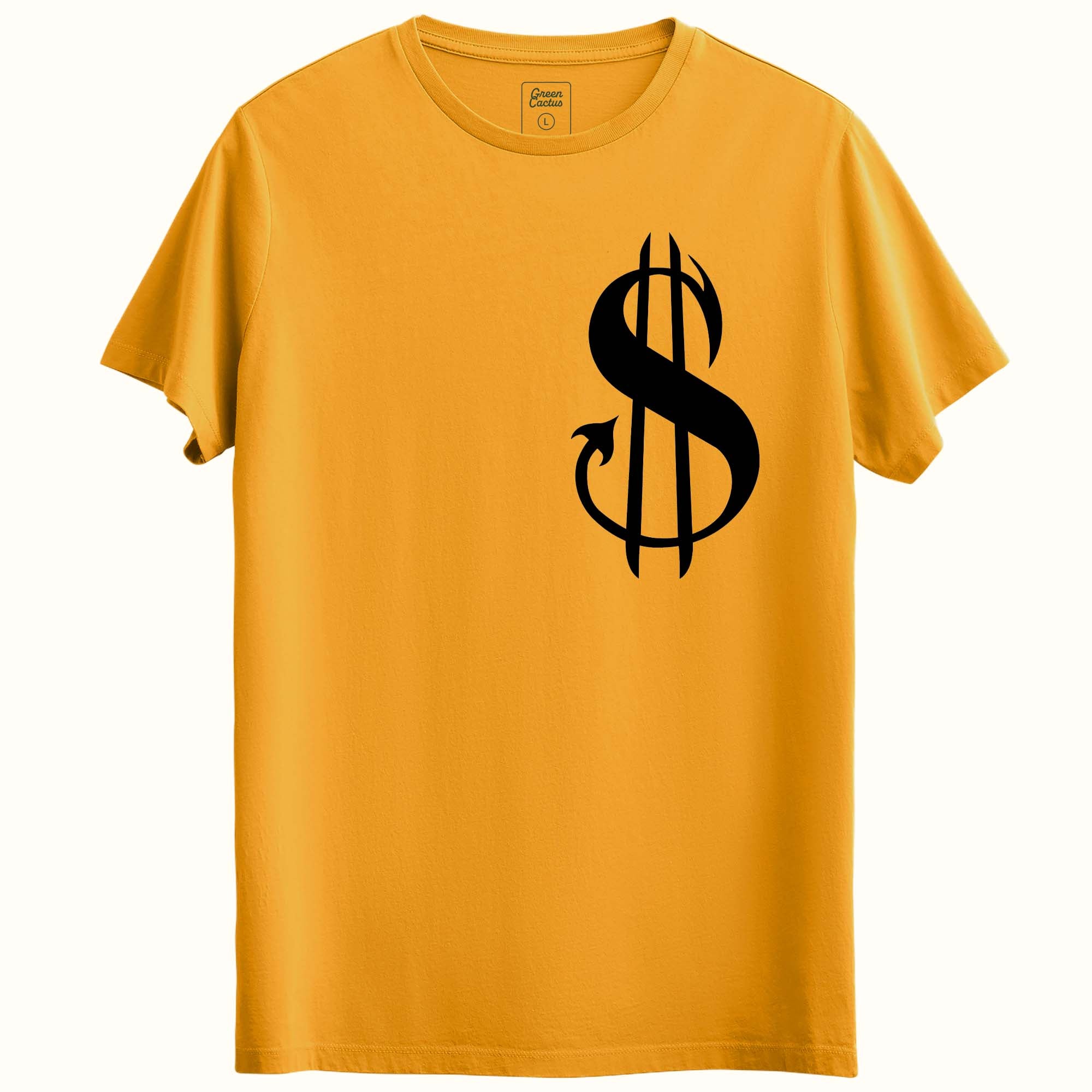 Dollars Tasarımlı Regular T-Shirt