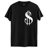 Dollars Tasarımlı Regular T-Shirt