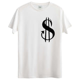 Dollars Tasarımlı Regular T-Shirt