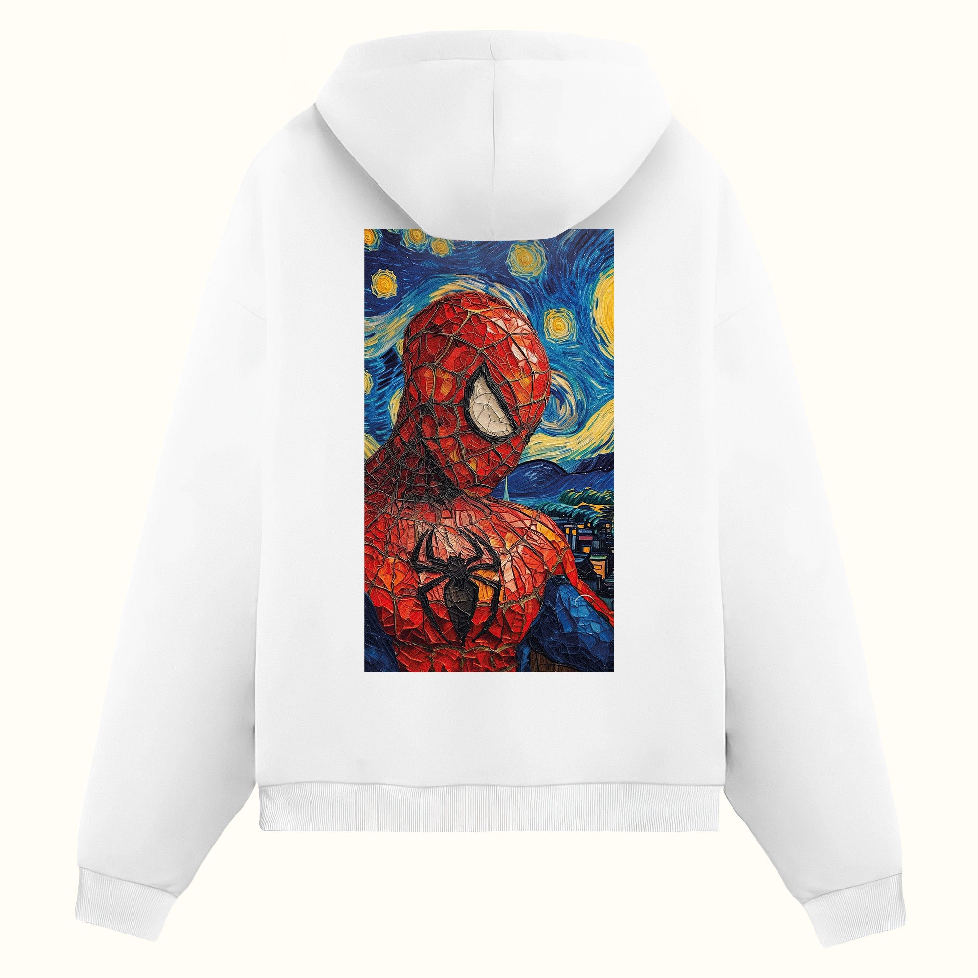 Spider van Gogh  Çift taraflı Baskılı - Hoodie