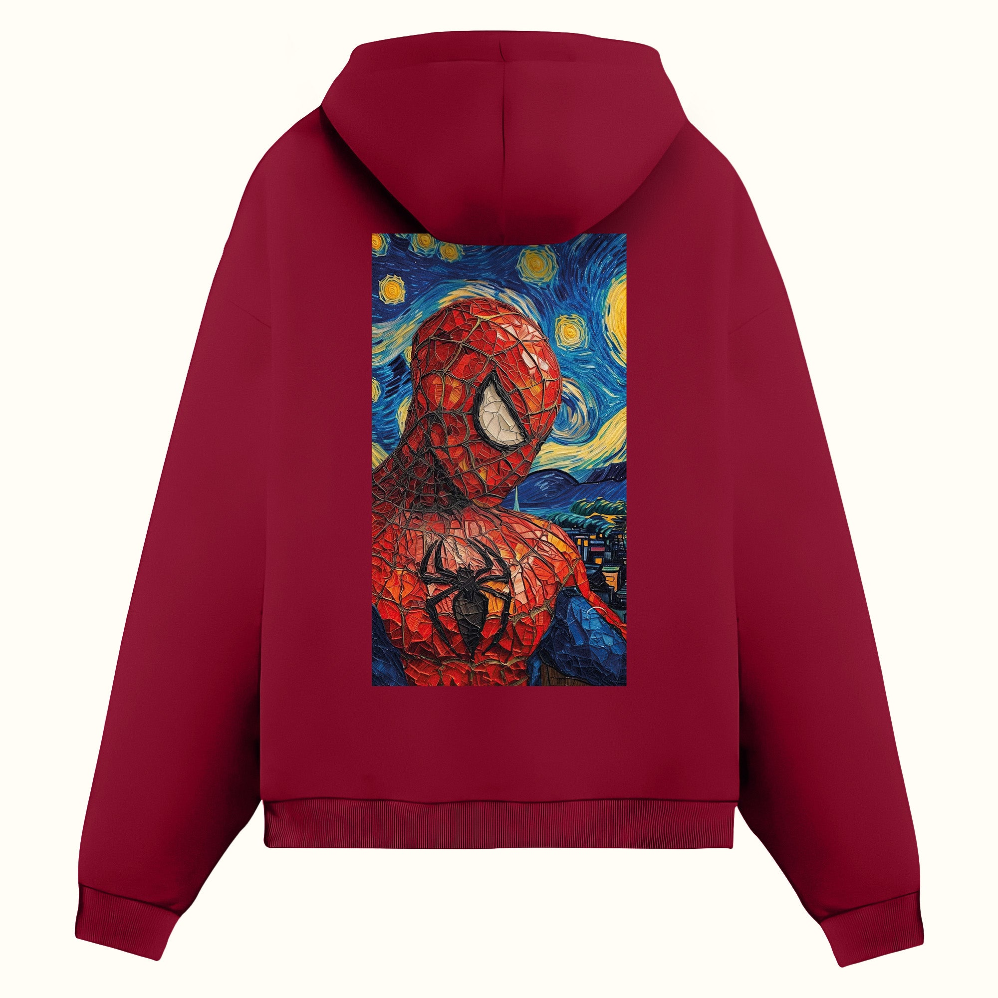 Spider van Gogh  Çift taraflı Baskılı - Hoodie