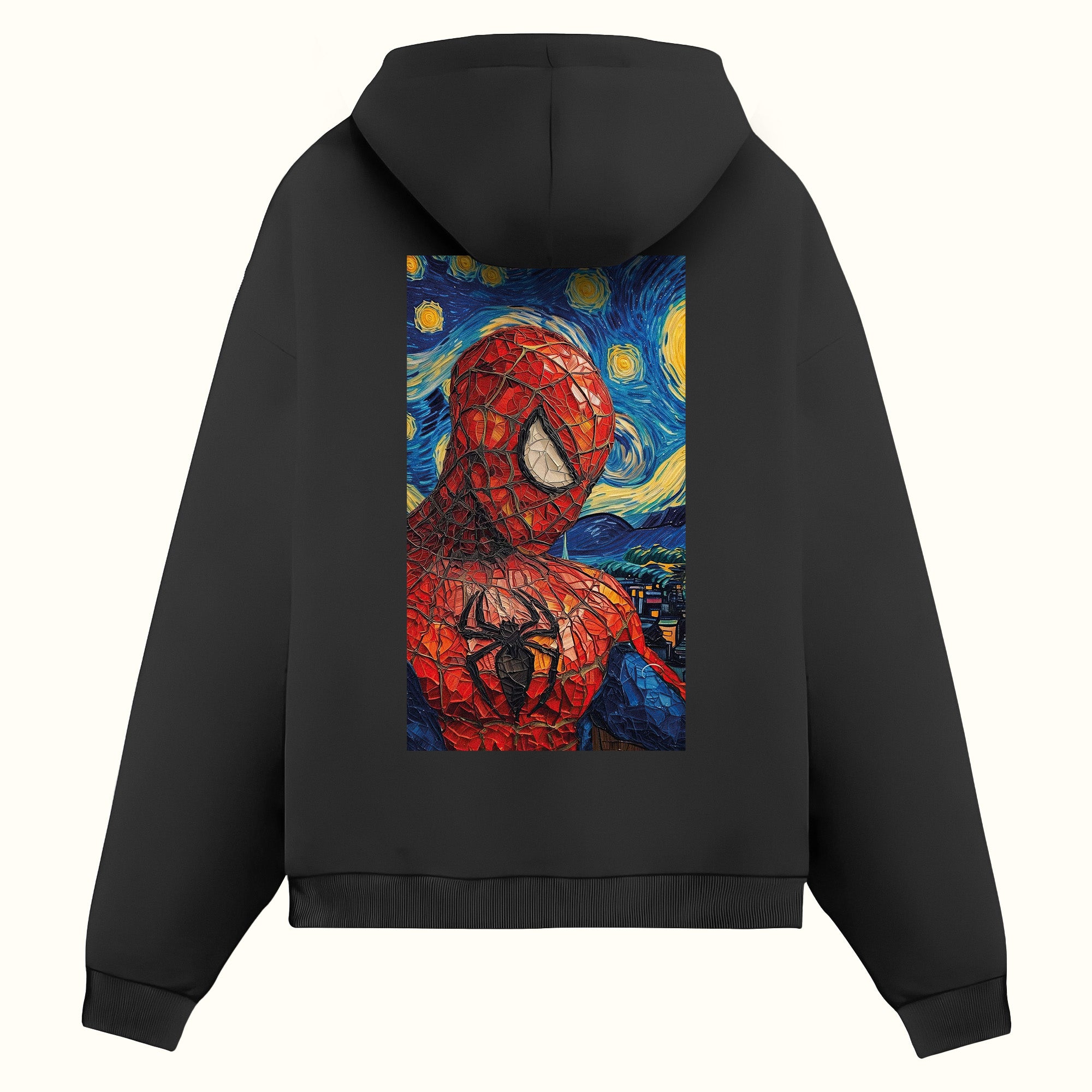 Spider van Gogh  Çift taraflı Baskılı - Hoodie