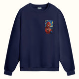 Spider van Gogh Çift Taraflı Baskılıı - Sweatshirt