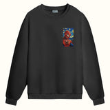 Spider van Gogh Çift Taraflı Baskılıı - Sweatshirt