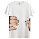 Hands Tasarımlı Regular T-Shirt