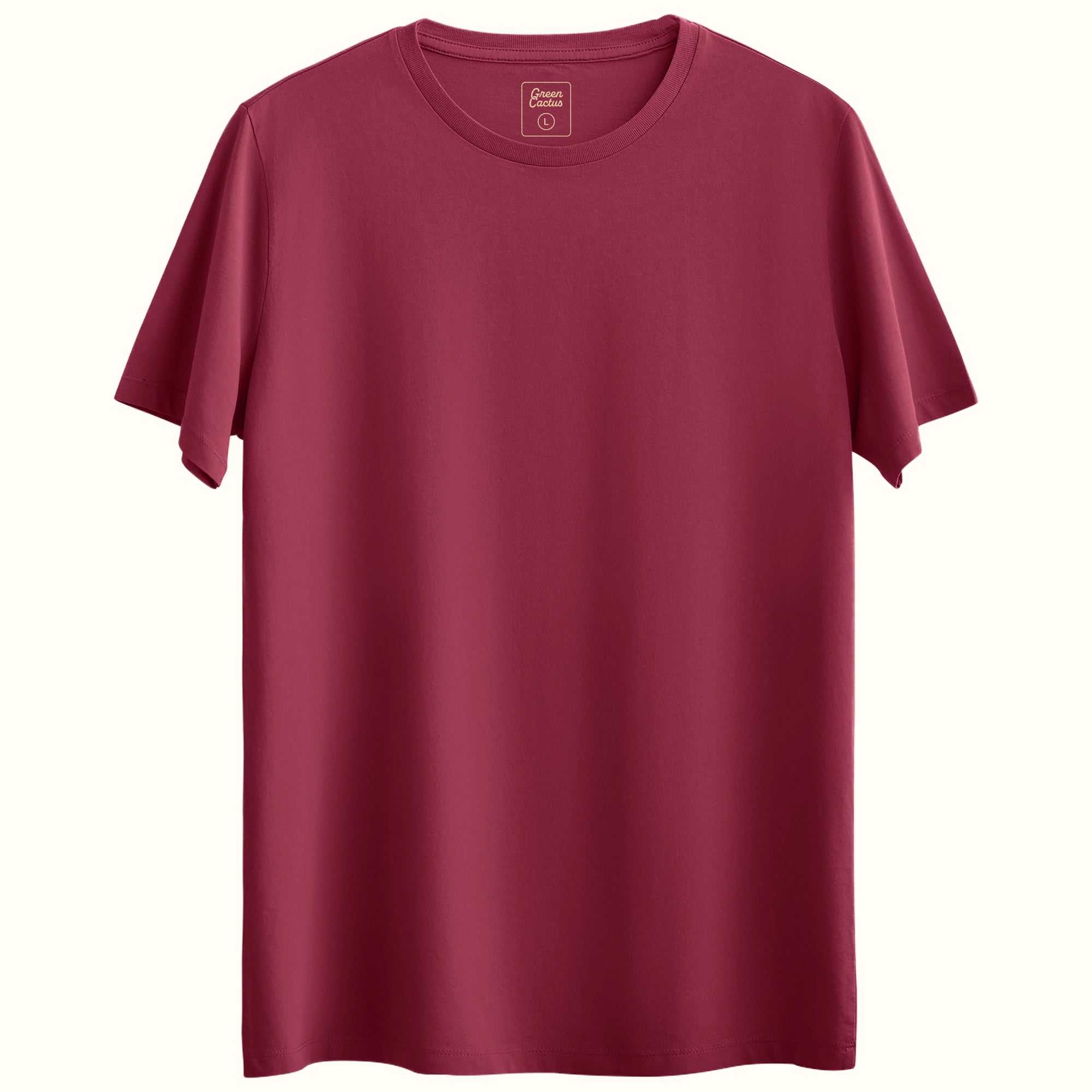 Baskısız Düz Basic Regular T-Shirt