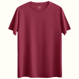 Baskısız Düz Basic Regular T-Shirt