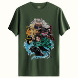 Kimetsu Tasarımlı Regular T-Shirt