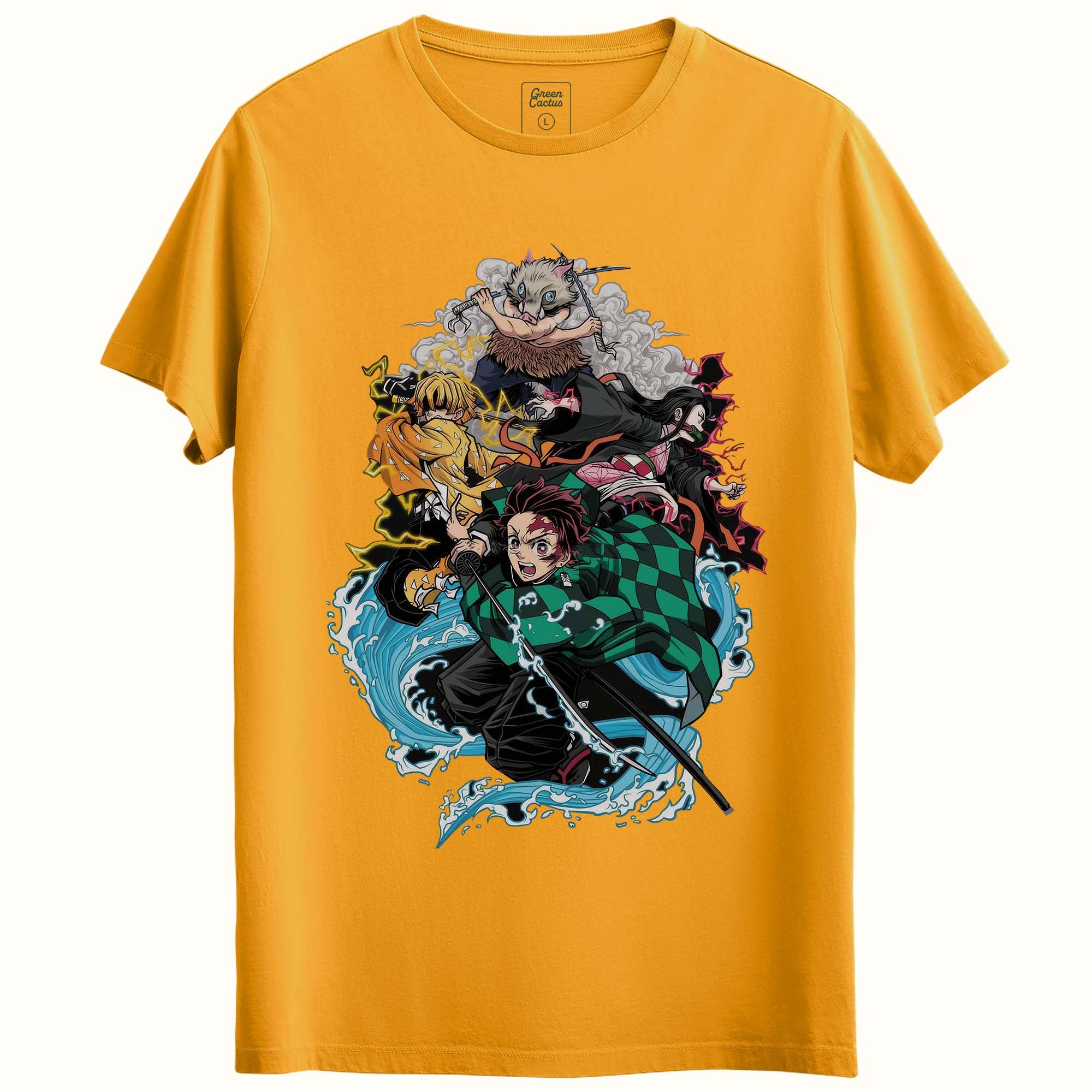 Kimetsu Tasarımlı Regular T-Shirt