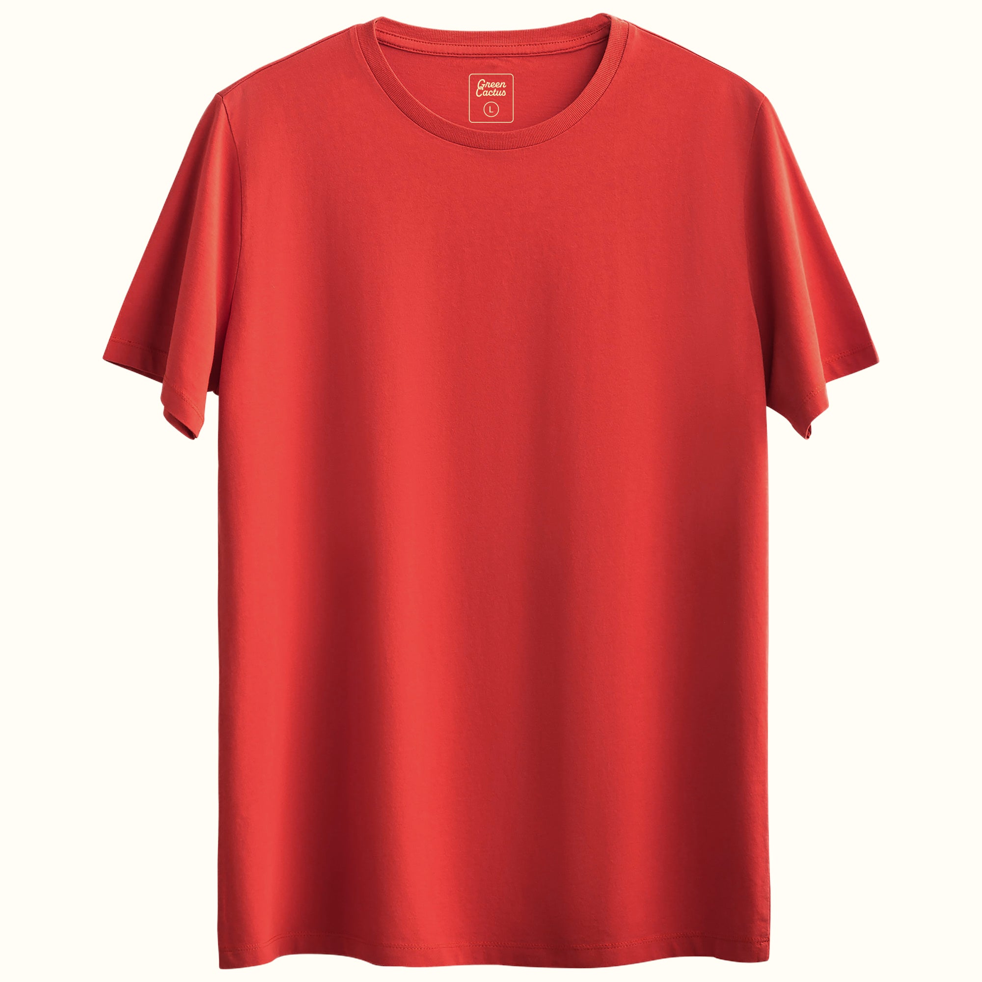 Baskısız Düz Basic Regular T-Shirt