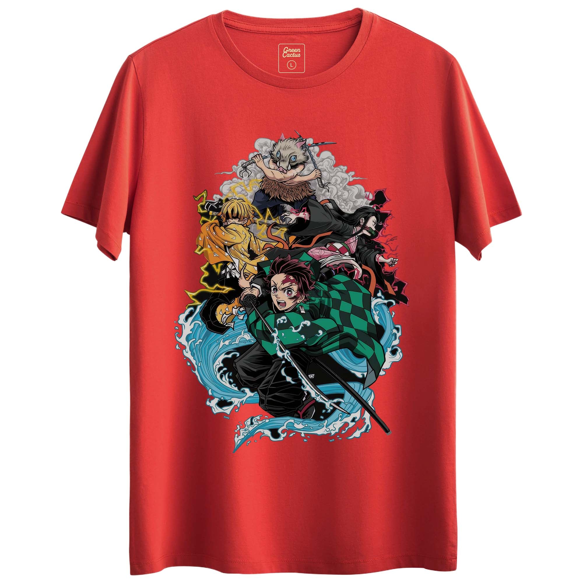 Kimetsu Tasarımlı Regular T-Shirt