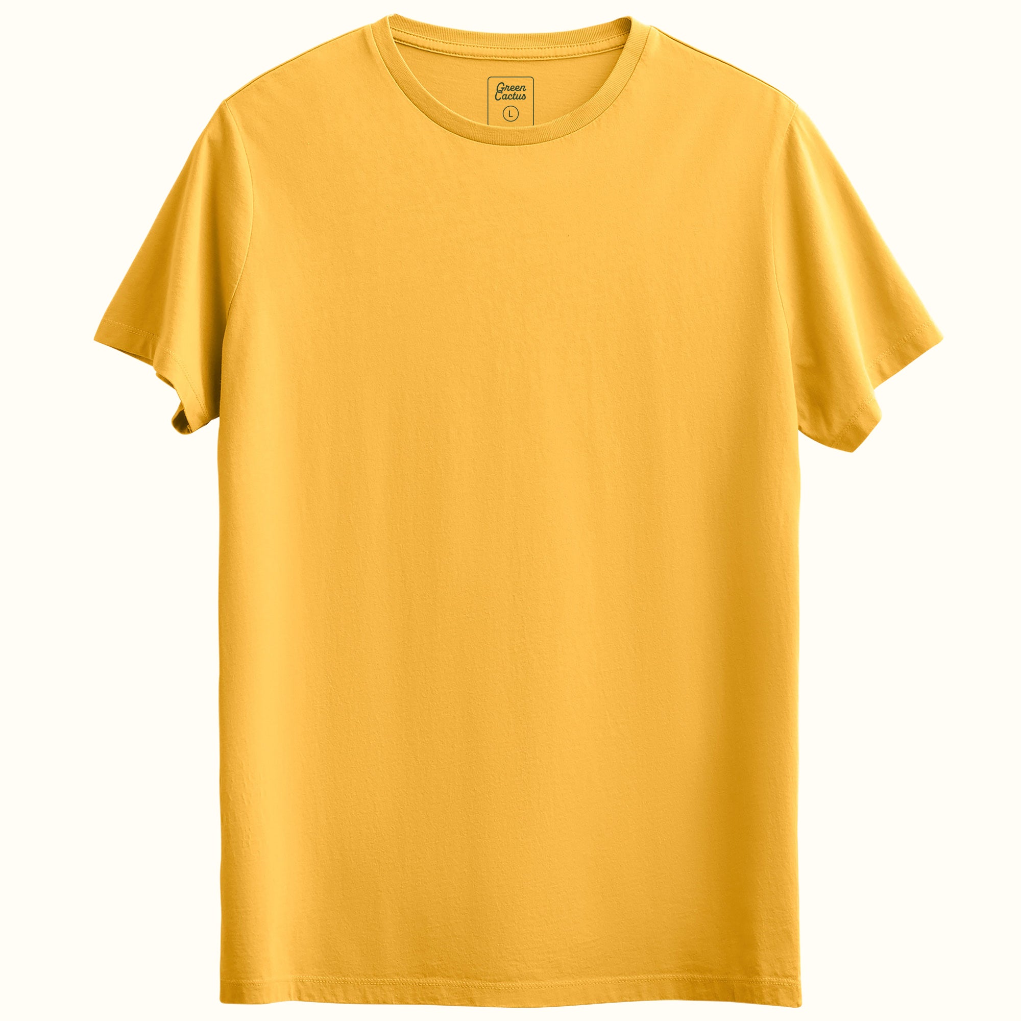 Baskısız Düz Basic Regular T-Shirt