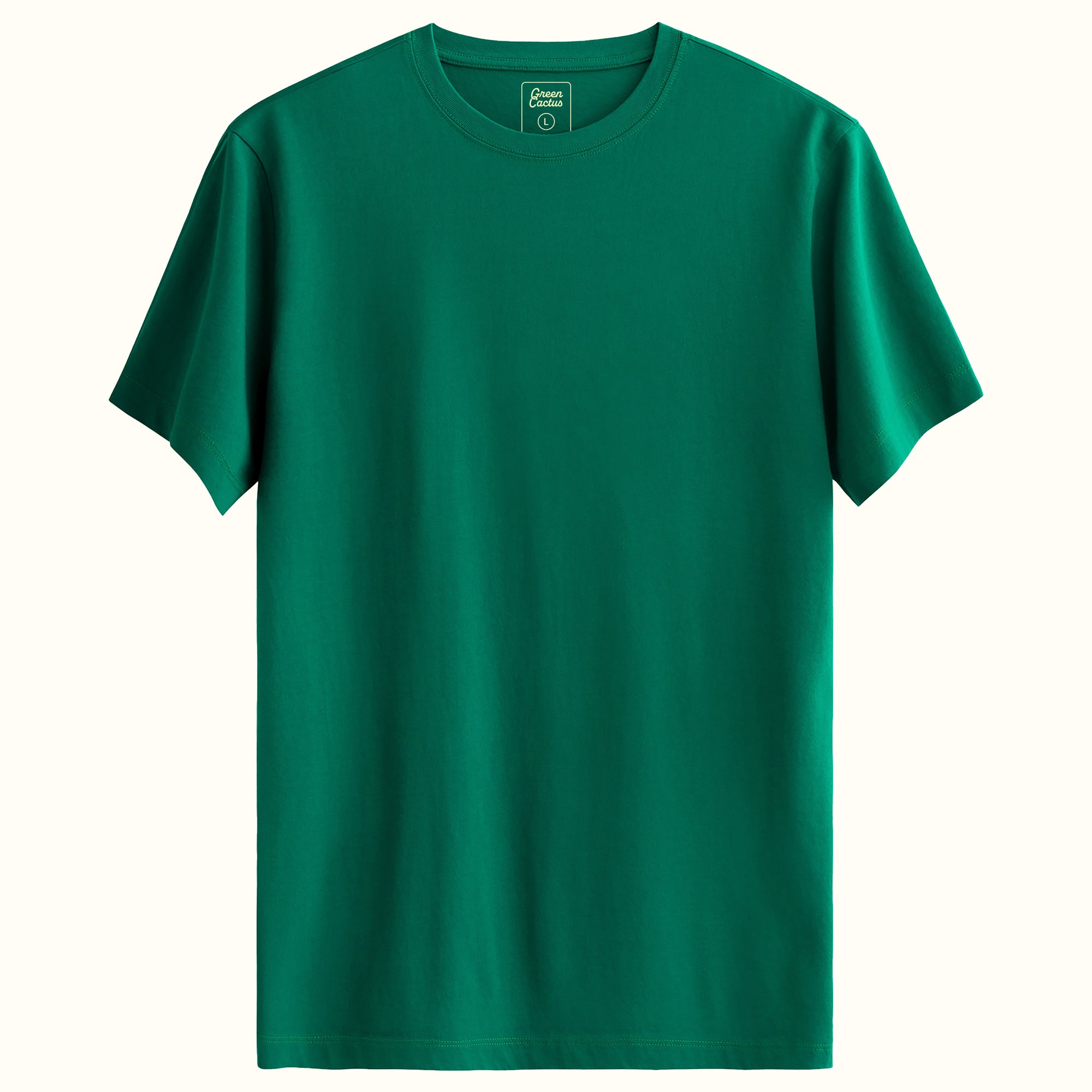 Baskısız Düz Basic Regular T-Shirt