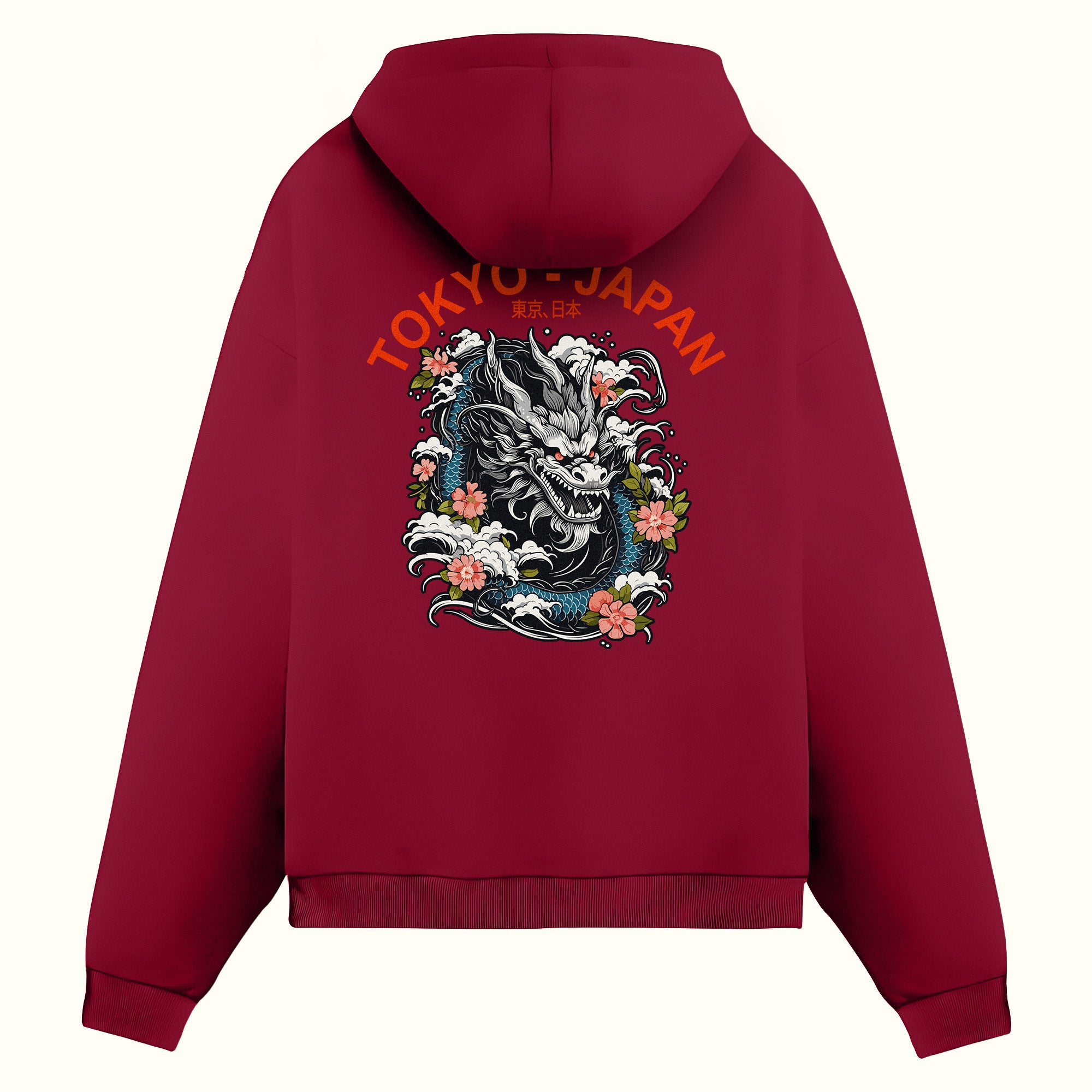 Tokyo Japan Çift taraflı baskılı - Hoodie