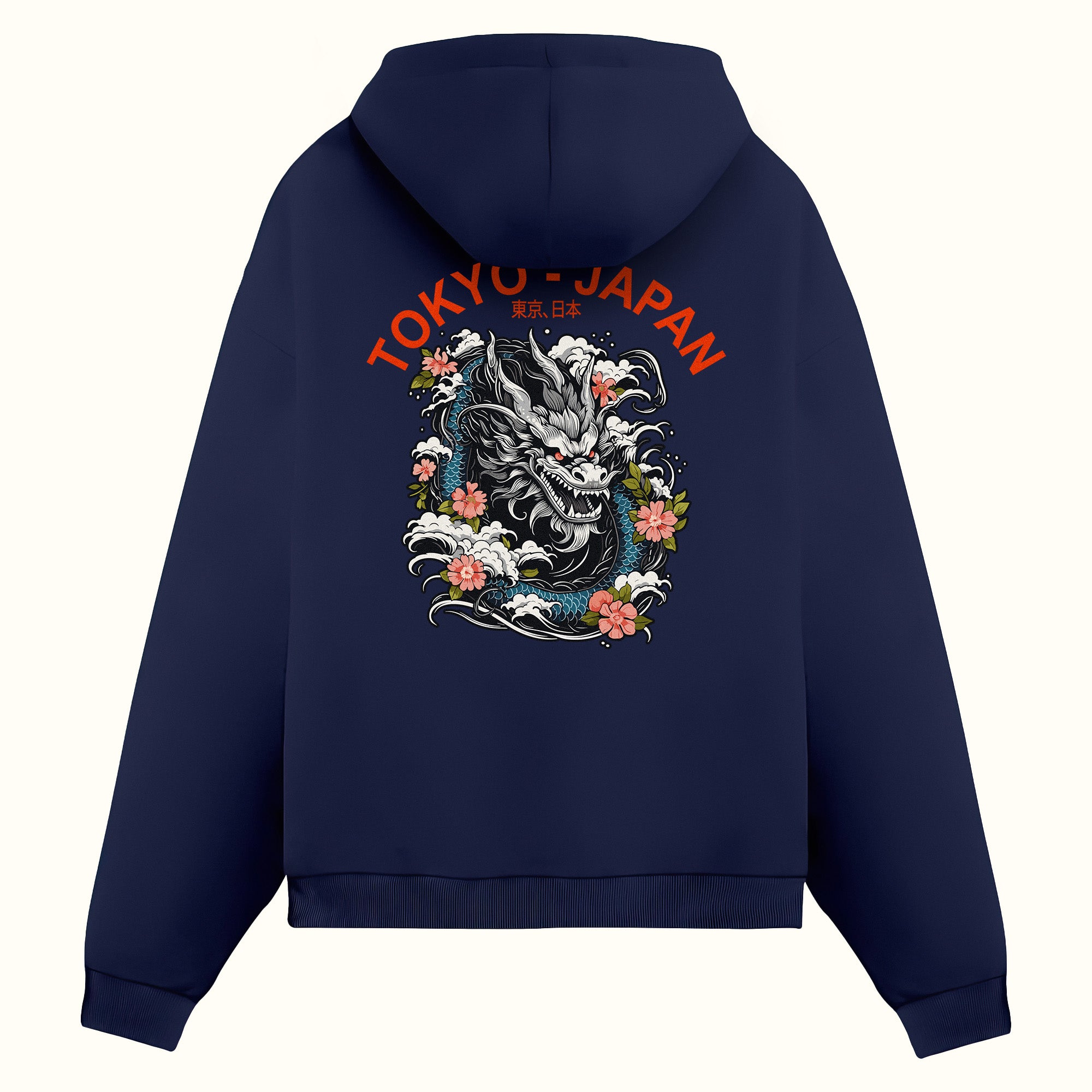 Tokyo Japan Çift taraflı baskılı - Hoodie