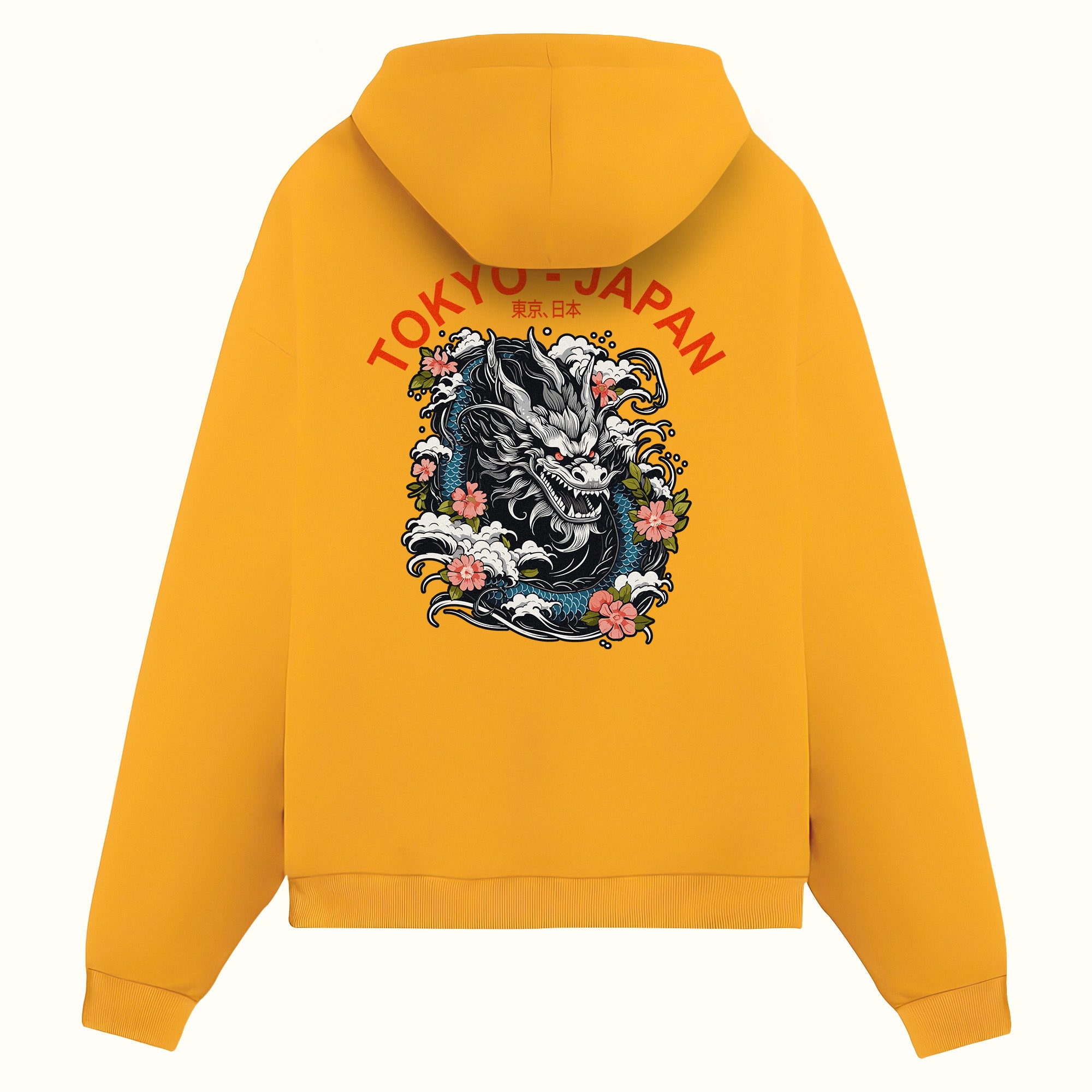 Tokyo Japan Çift taraflı baskılı - Hoodie