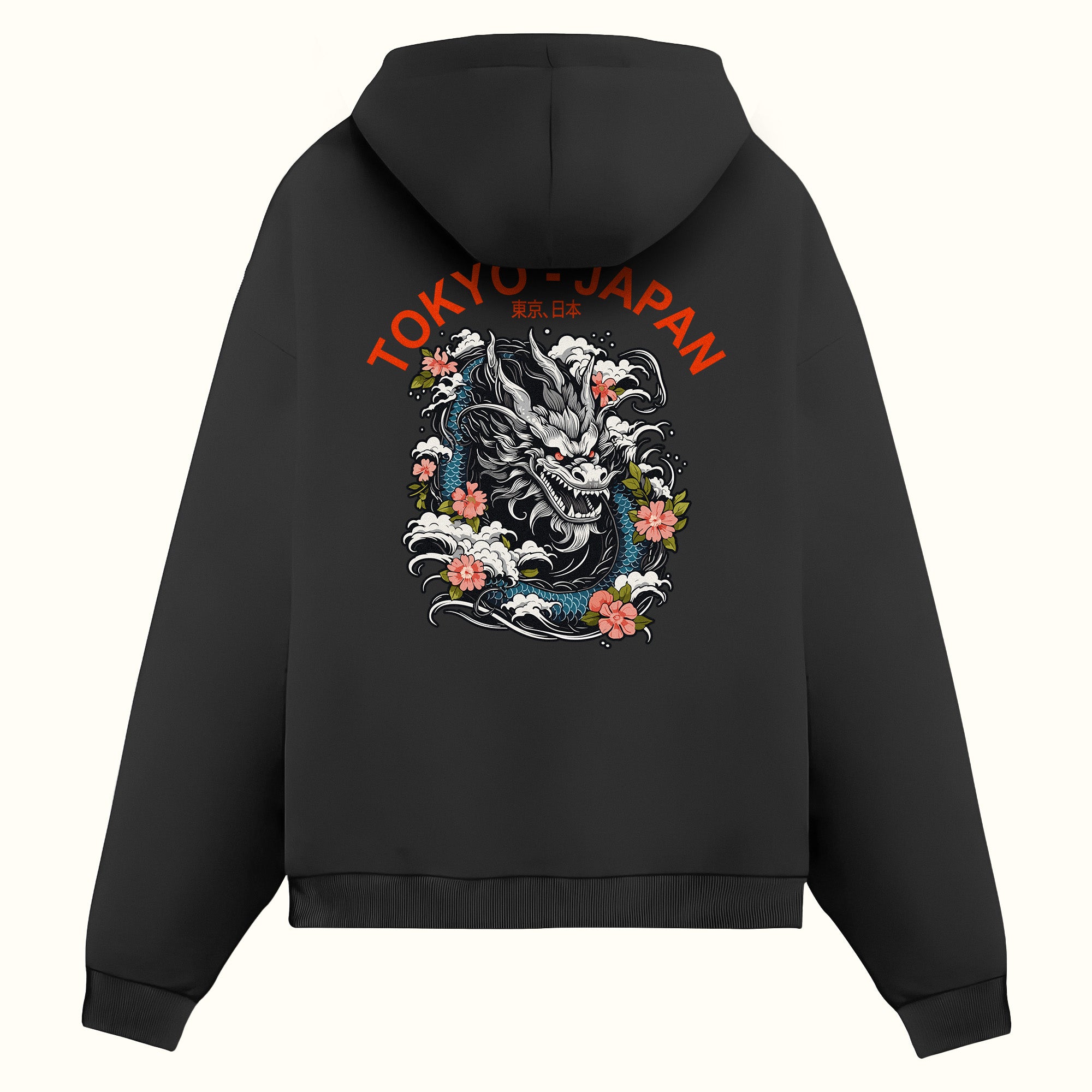 Tokyo Japan Çift taraflı baskılı - Hoodie