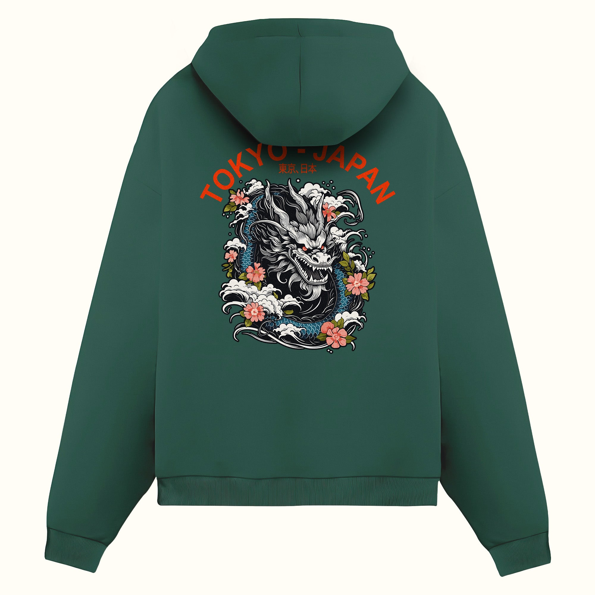 Tokyo Japan Çift taraflı baskılı - Hoodie