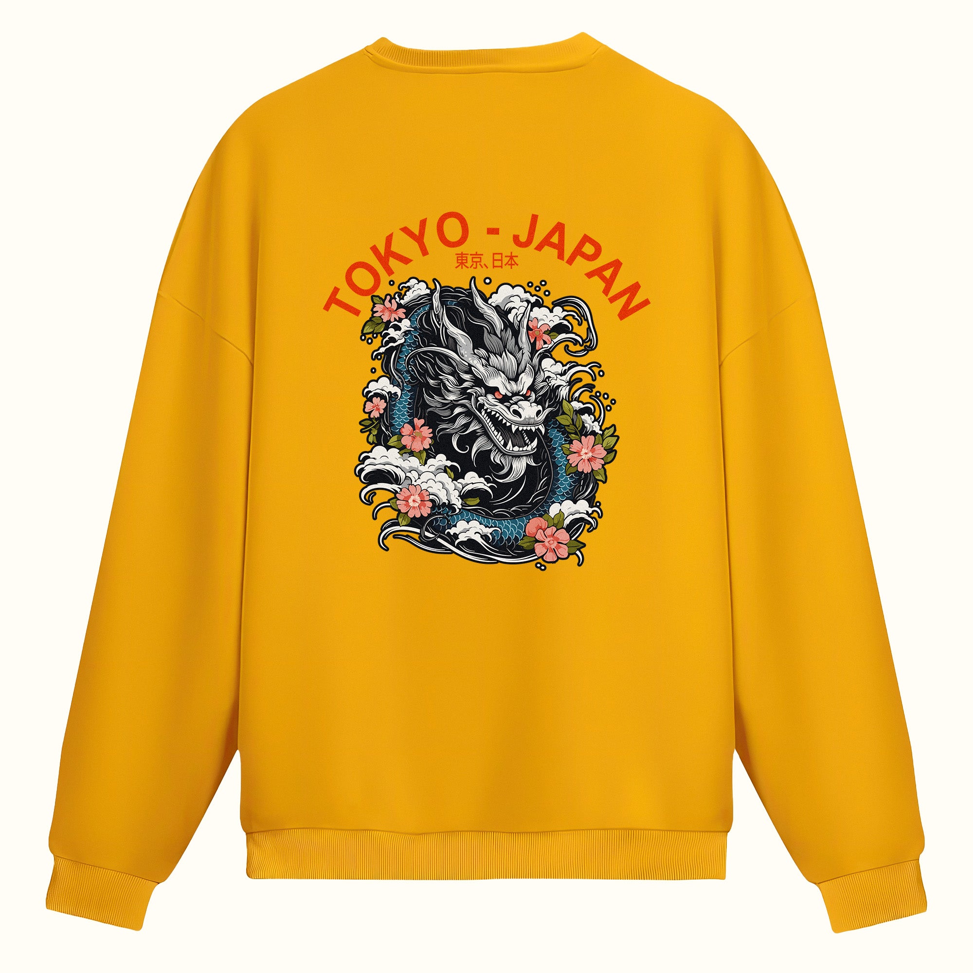 Tokyo Japan Çift taraflı Baskılı - Sweatshirt