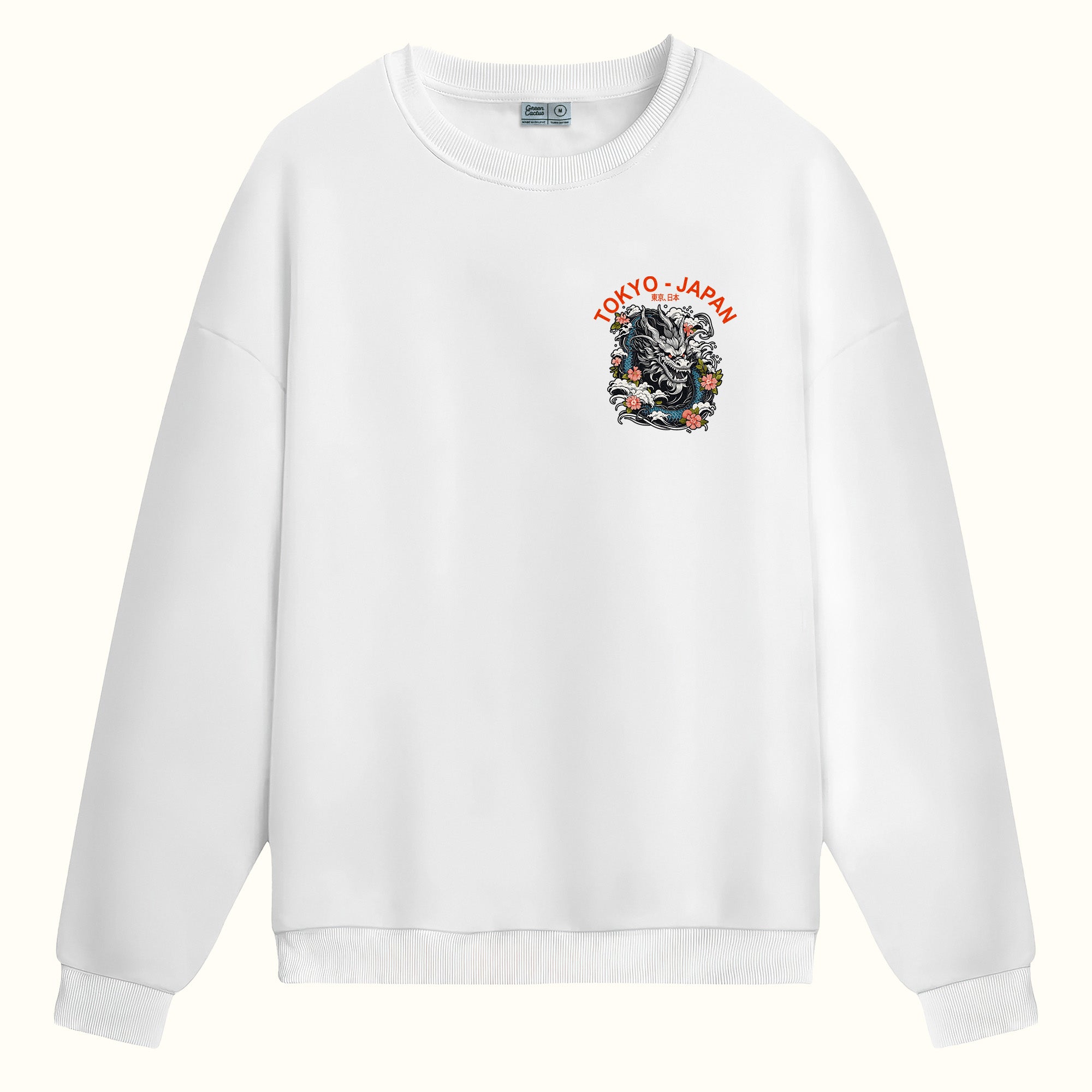 Tokyo Japan Çift taraflı Baskılı - Sweatshirt