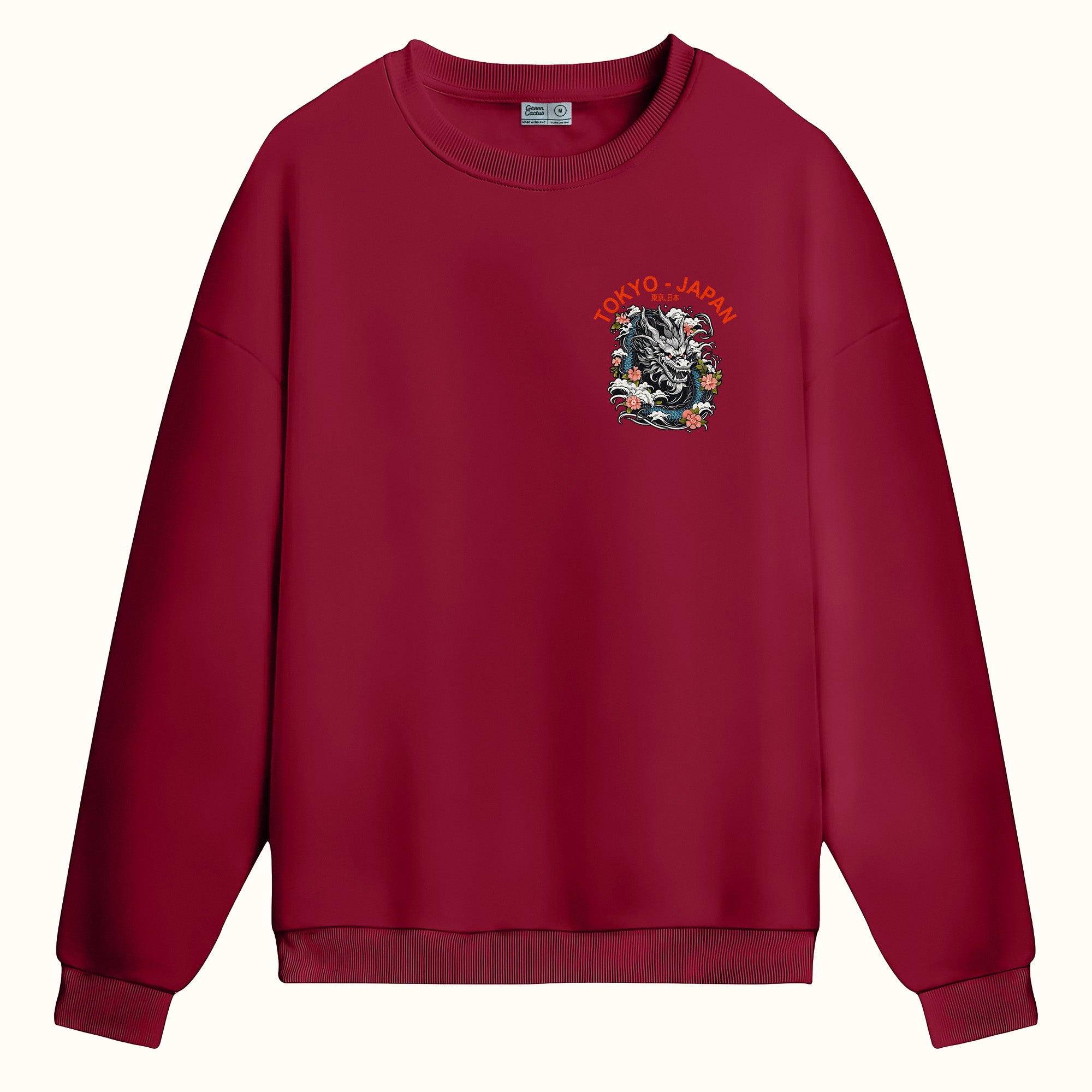 Tokyo Japan Çift taraflı Baskılı - Sweatshirt