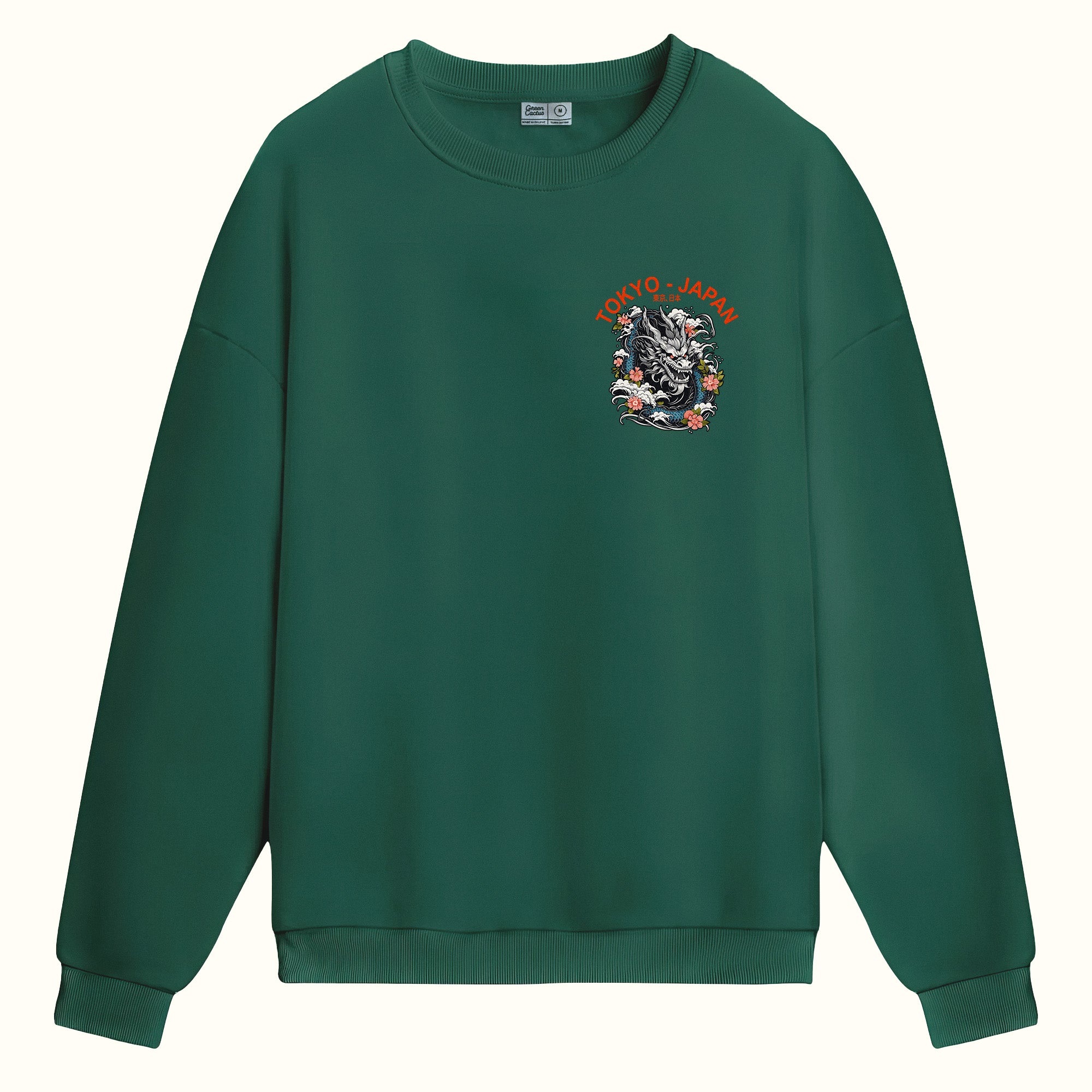 Tokyo Japan Çift taraflı Baskılı - Sweatshirt