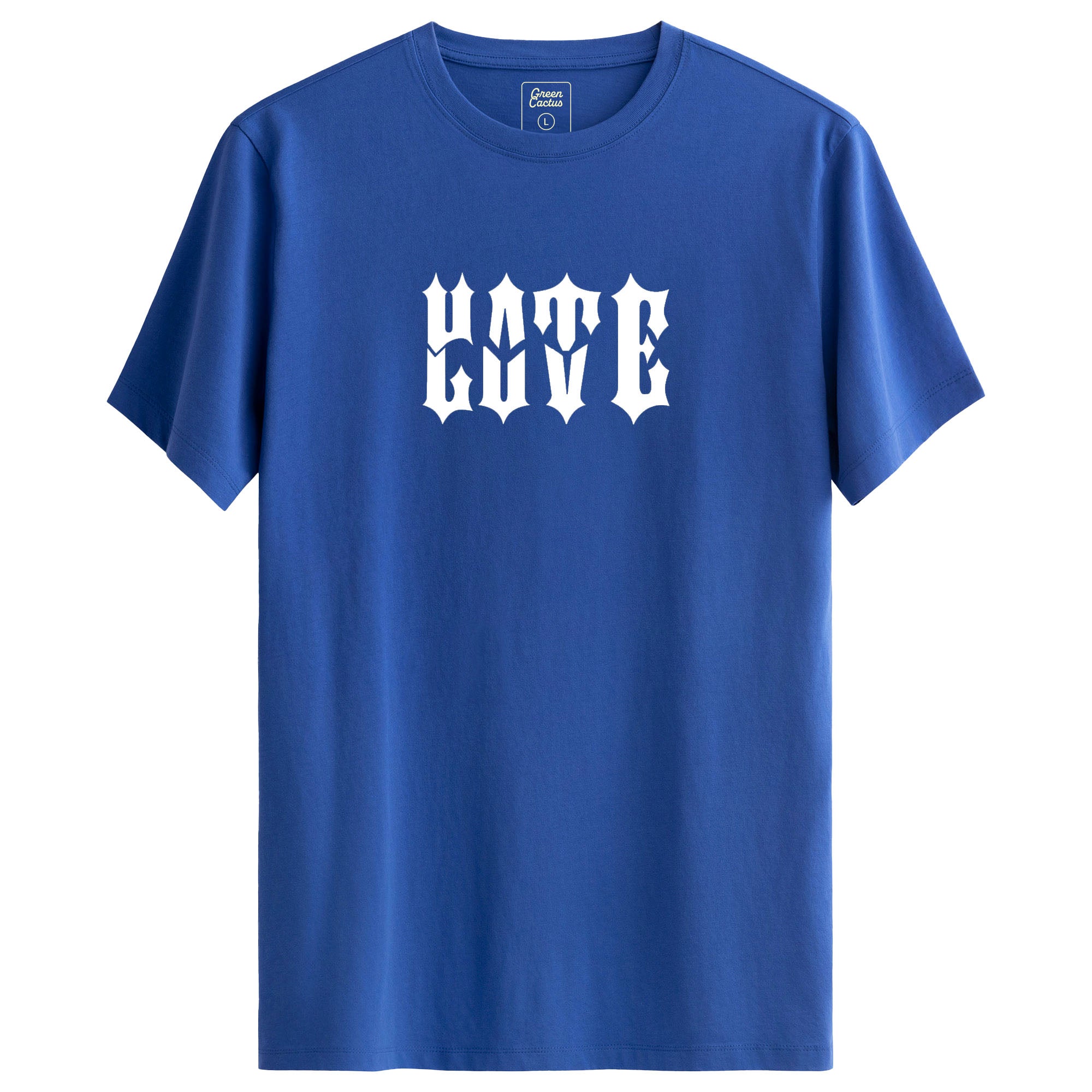 Love hate Tasarımlı Regular T-Shirt