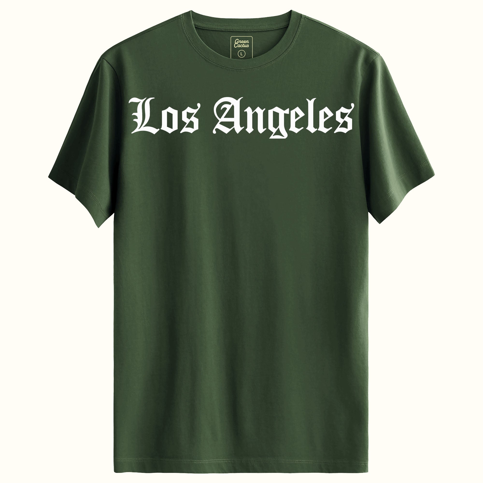 LOS ANGELES Tasarımlı Regular T-Shirt