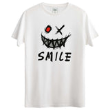 Smile Tasarımlı Regular T-Shirt