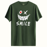 Smile Tasarımlı Regular T-Shirt