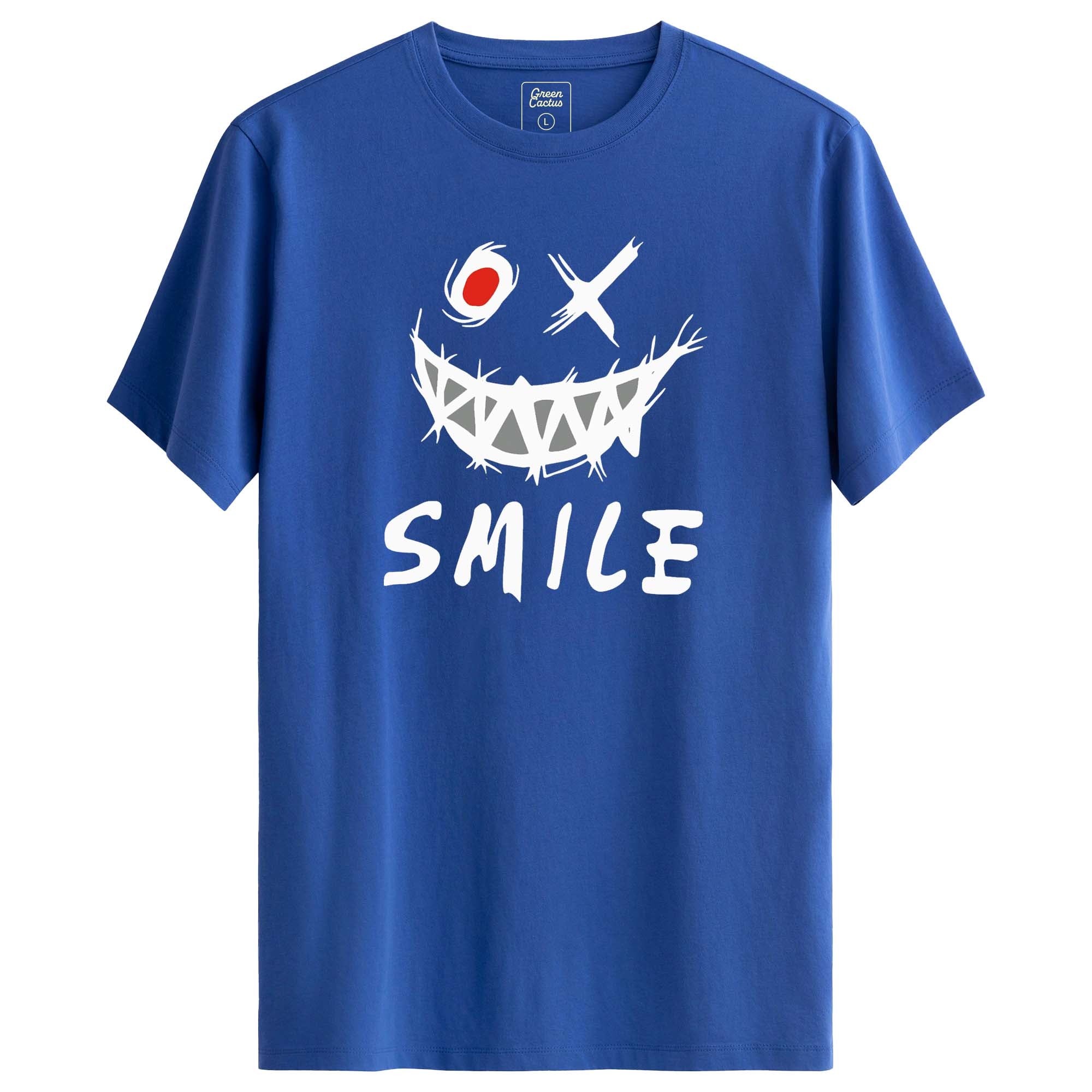 Smile Tasarımlı Regular T-Shirt