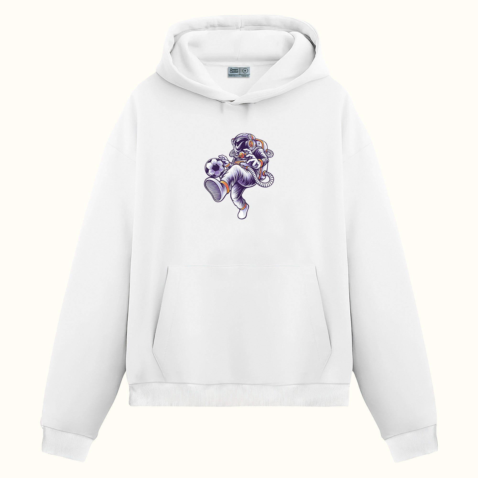 Astronaut Playing Soccer - Hoodie