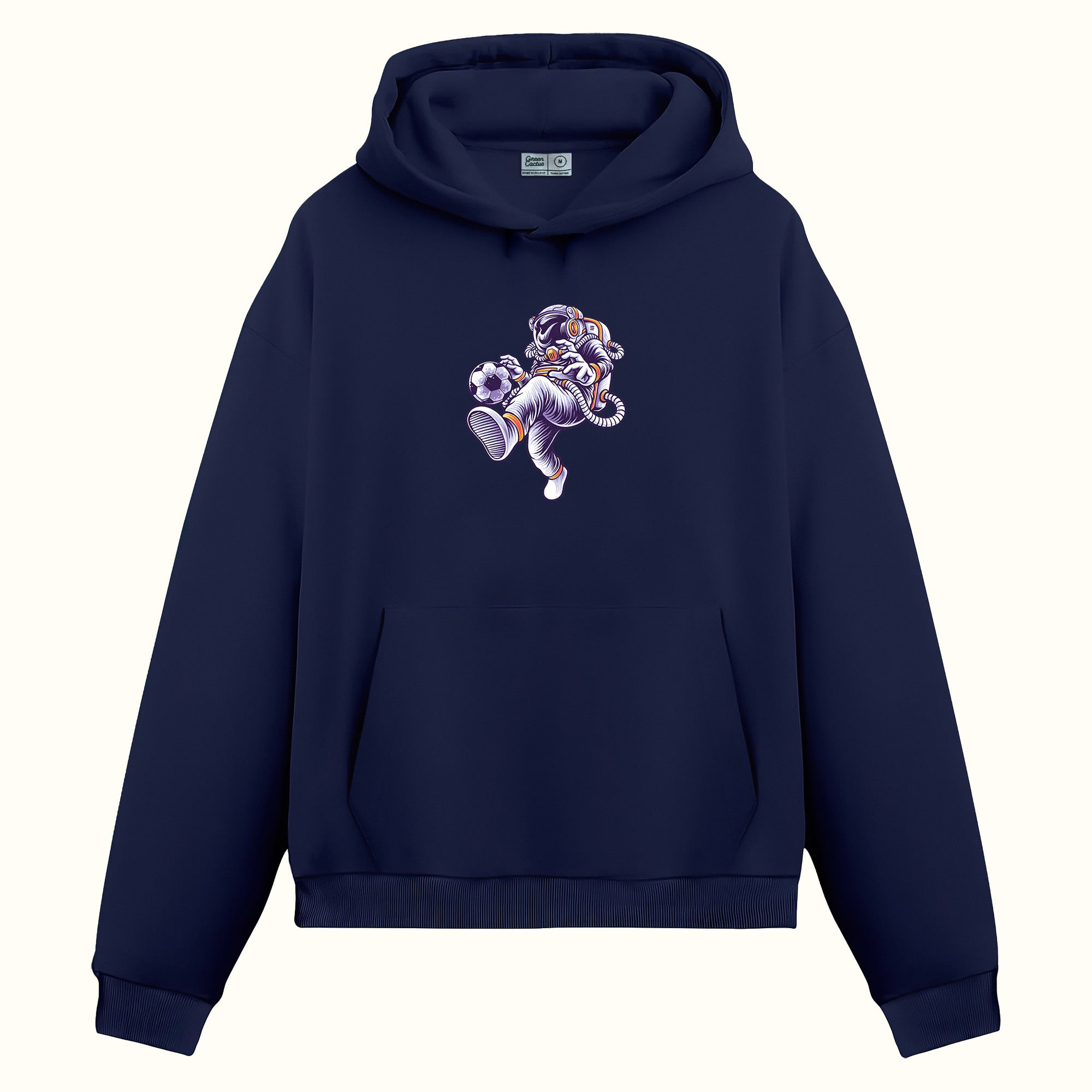 Astronaut Playing Soccer - Hoodie