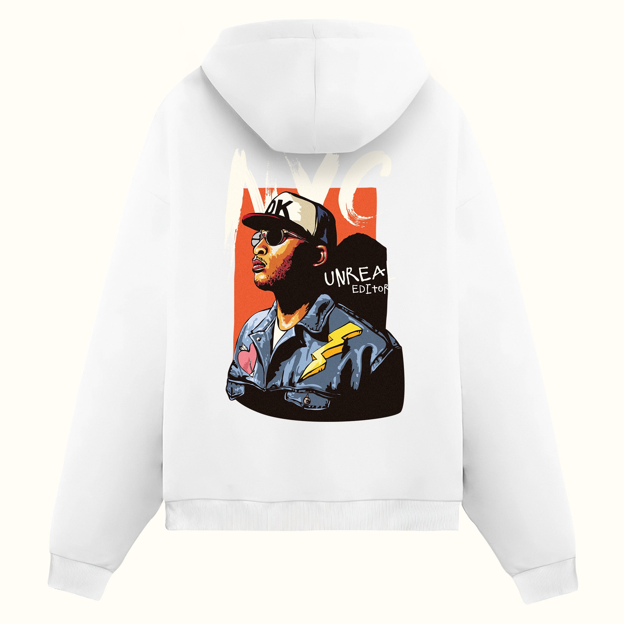 Unreal Çift taraflı baskılı - Hoodie